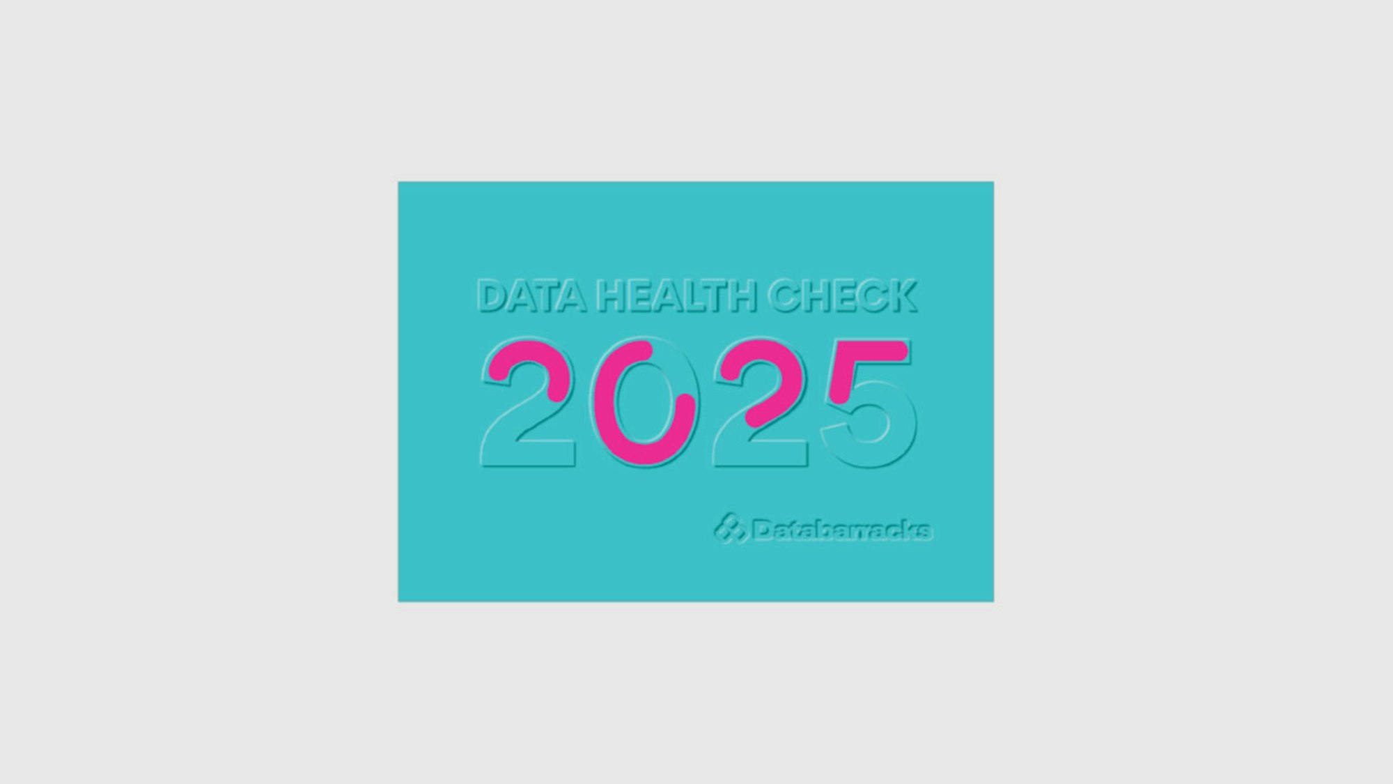 Data Health Check 2025