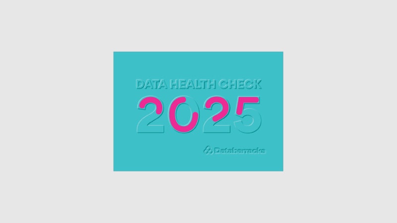 Data Health Check 2025