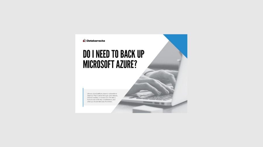 Do I need to back up Microsoft Azure?