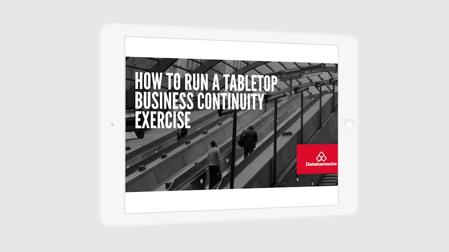 How To Run A Tabletop Business Continuity Exercise - Webinar