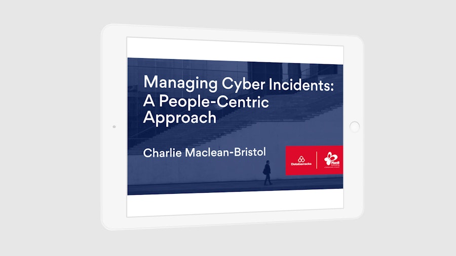 Managing Cyber Incidents: A People-Centric Approach - Webinar