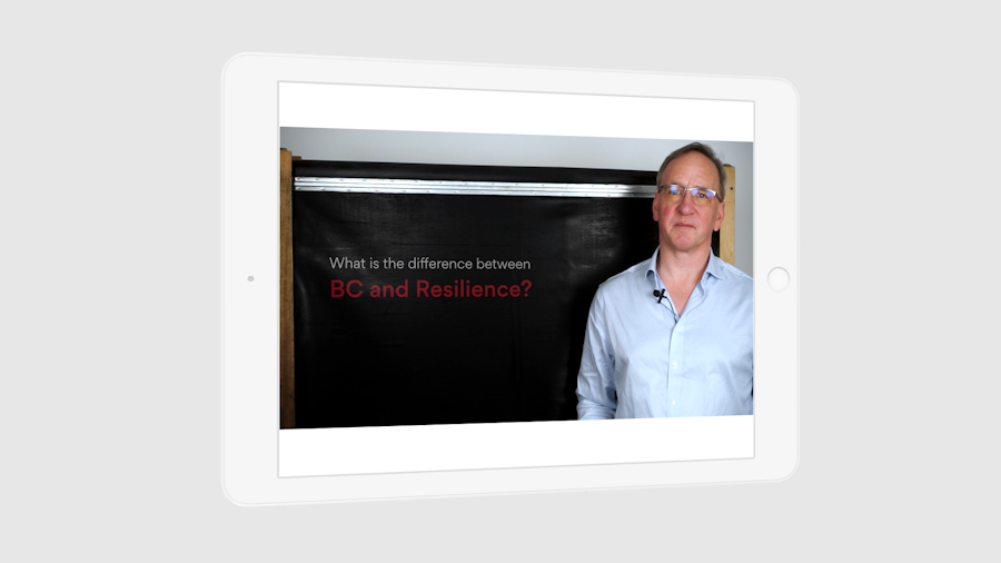 What is the difference between BC and Resilience?