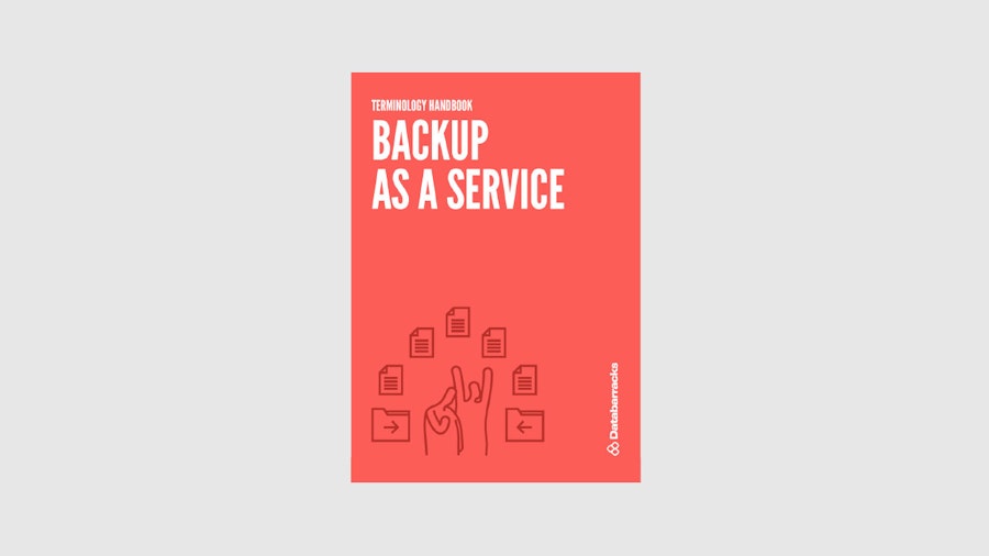 Terminology Handbook Backup as a Service