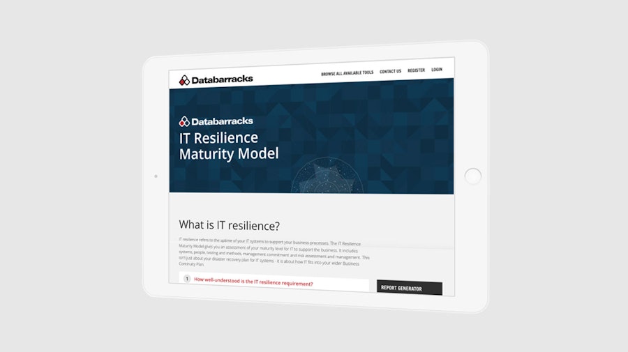 Databarracks, IT Resilience Maturity Model