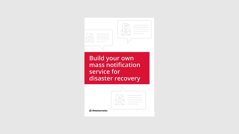 Build your own mass notification service for disaster recovery