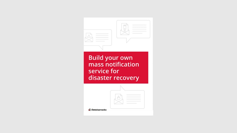 Build your own mass notification service for disaster recovery