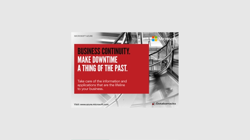 Microsoft Azure - Business Continuity