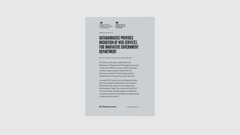 Department for Science, Innovation and technology Case Study