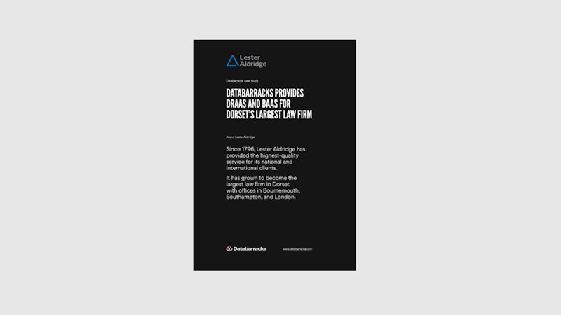Lester Aldridge Case Study
