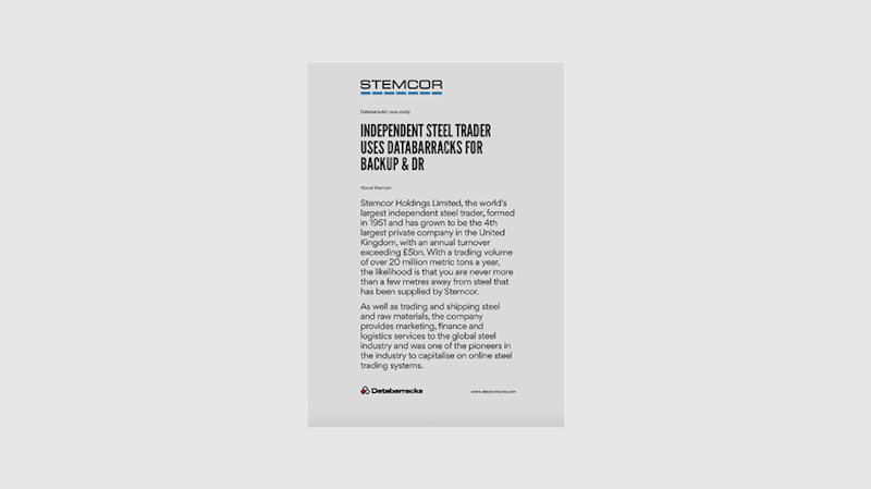 Stemcor Case Study