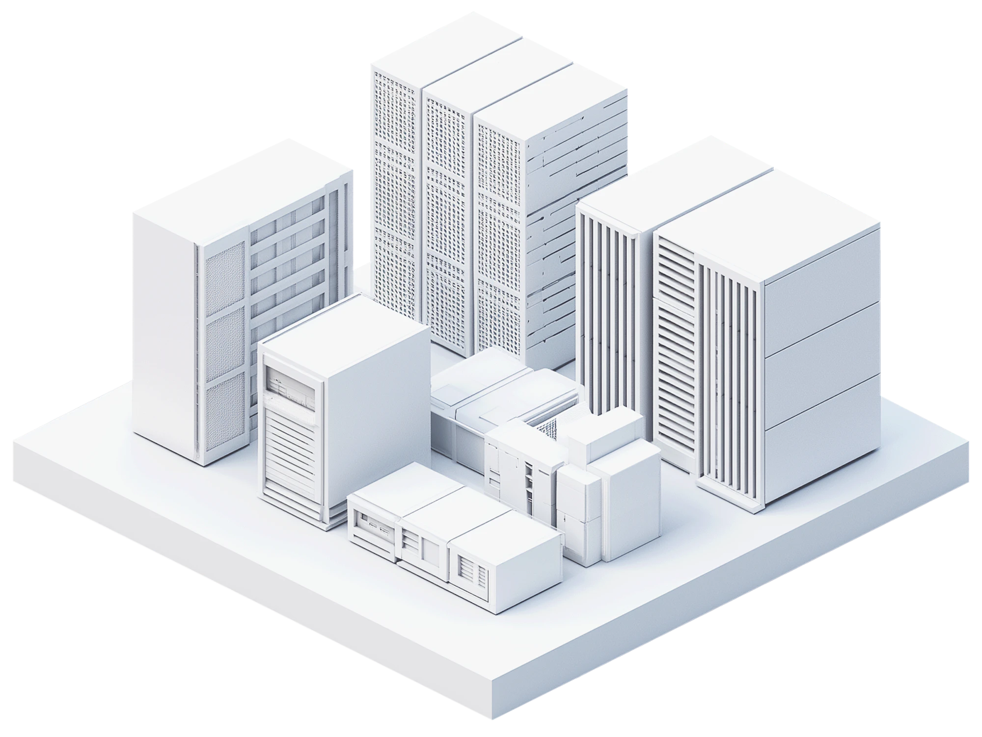 data centers depicting digital infrastructure